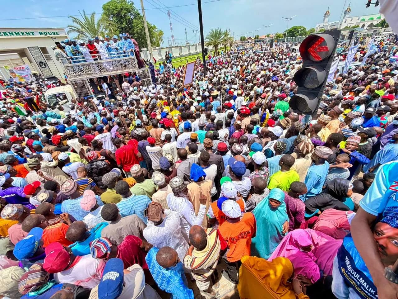 Campaign rally, Zamfara: photograph 2