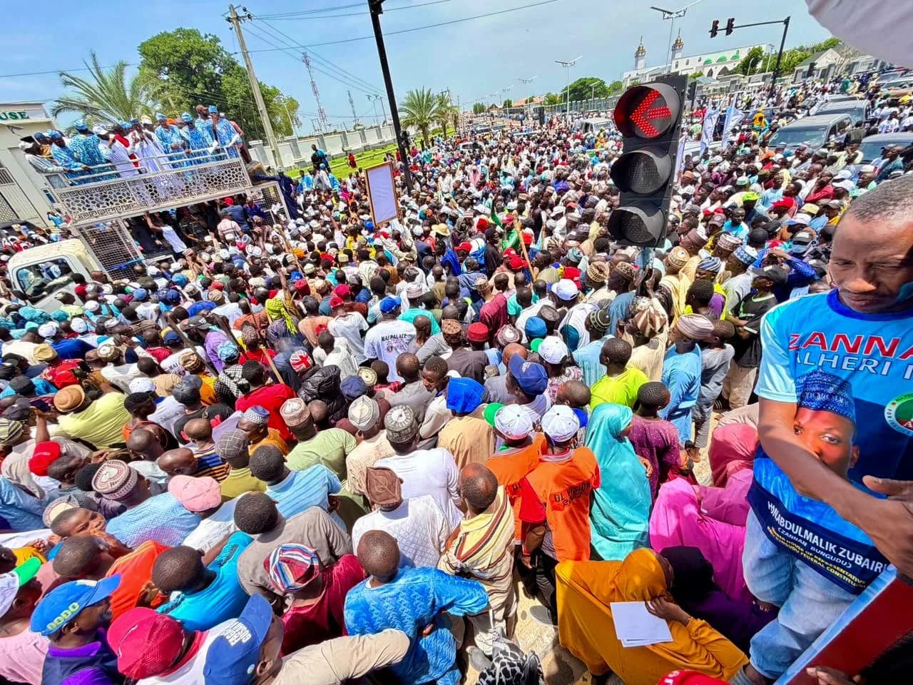 Campaign rally, Zamfara: photograph 8