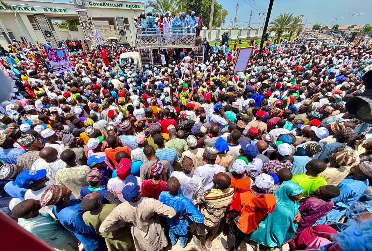 Campaign rally, Zamfara: photograph 9