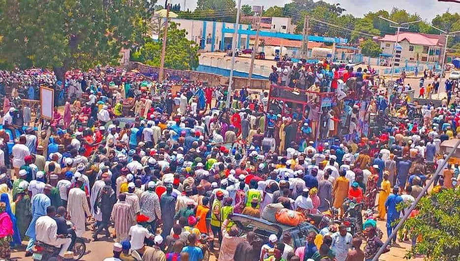 Campaign rally, Zamfara: photograph 10