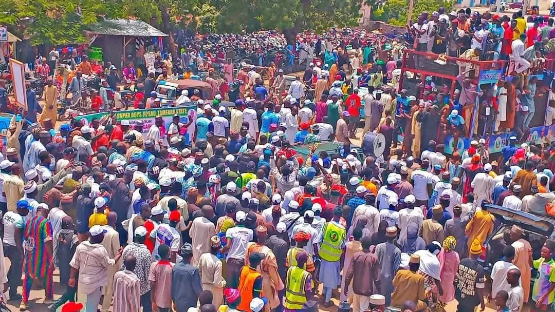 Campaign rally, Zamfara: photograph 12