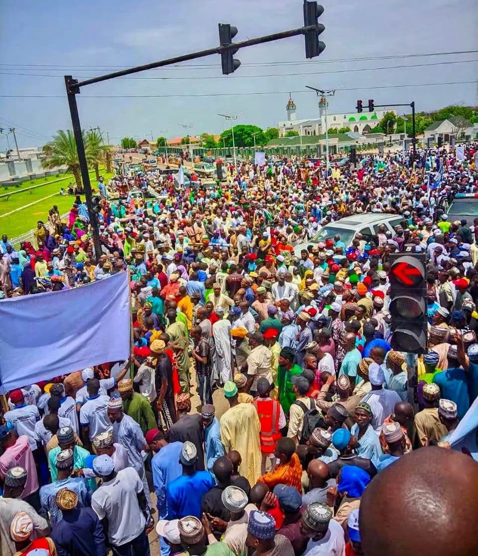 Campaign rally, Zamfara: photograph 14