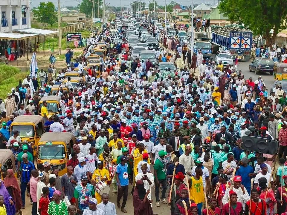 Campaign rally, Zamfara: photograph 15