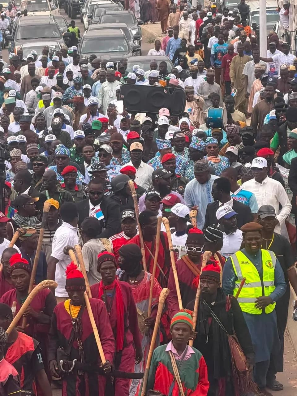 Campaign rally, Zamfara: photograph 17