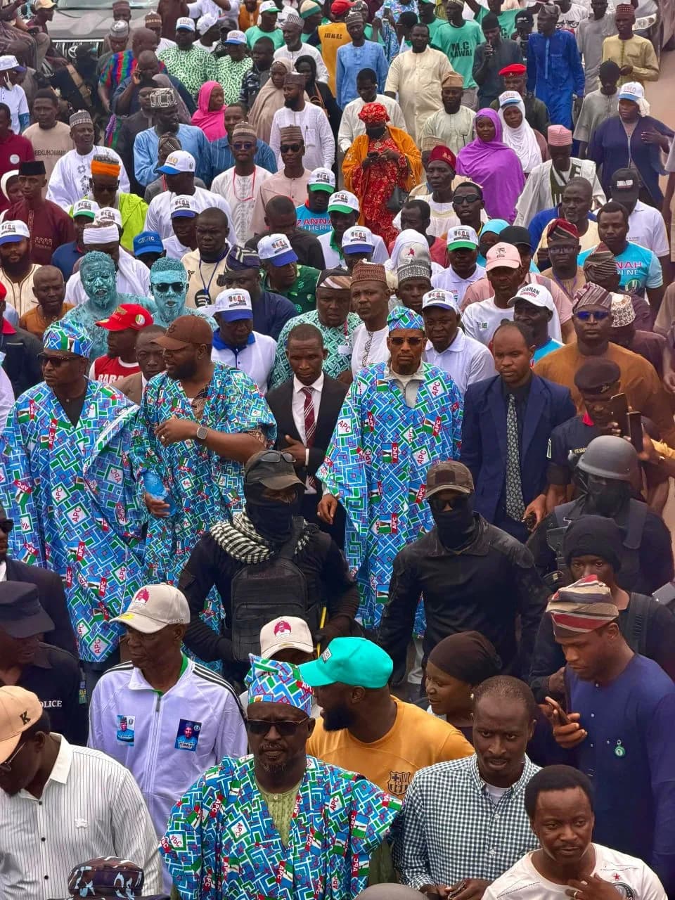 Campaign rally, Zamfara: photograph 20