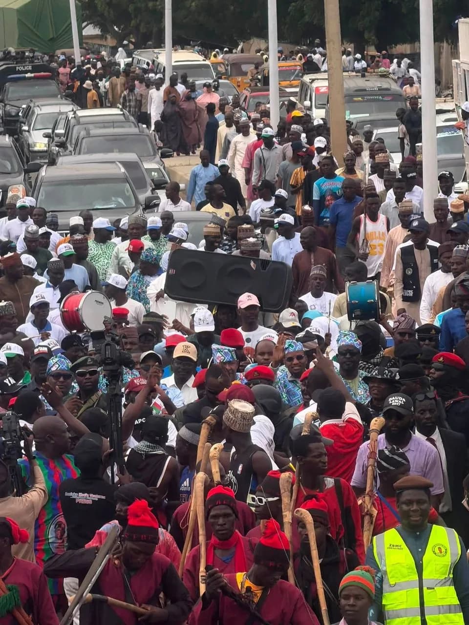 Campaign rally, Zamfara: photograph 21