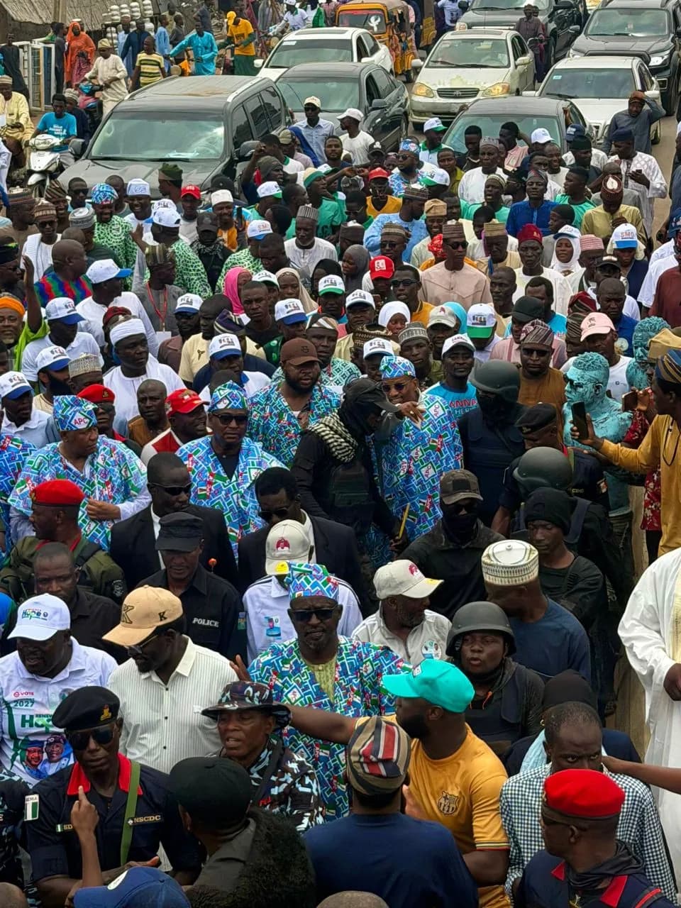Campaign rally, Zamfara: photograph 22