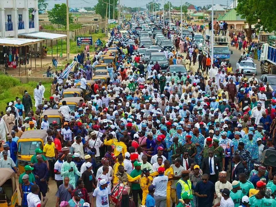 Campaign rally, Zamfara: photograph 23