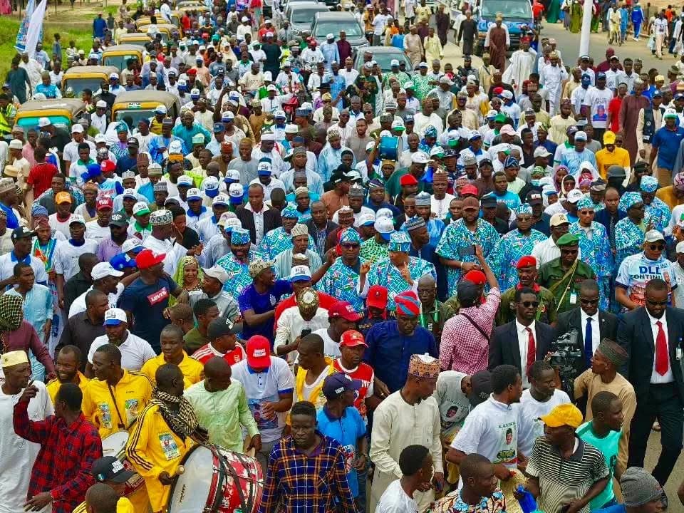 Campaign rally, Zamfara: photograph 24