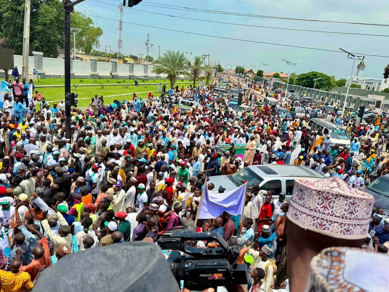 Campaign rally, Zamfara: photograph 25