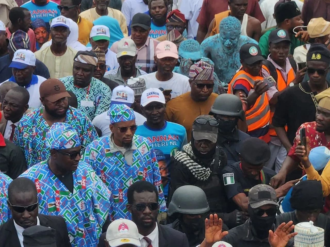 Campaign rally, Zamfara: photograph 27