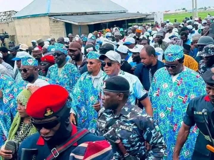 Campaign rally, Zamfara: photograph 30