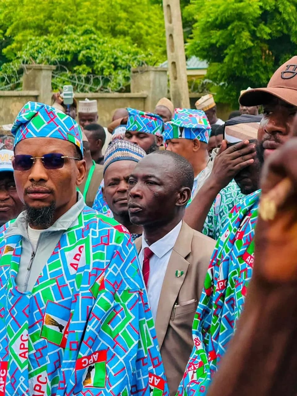 Campaign rally, Zamfara: photograph 32